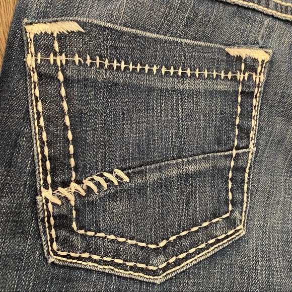 BKE Starlite Stretch Cropped Low Rise Jeans 27 - Picture 8 of 11